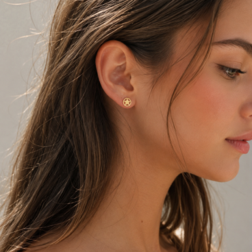 cercei aur 14k c 20