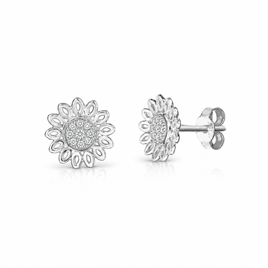 Cercei Floricica Aur 14K C-15