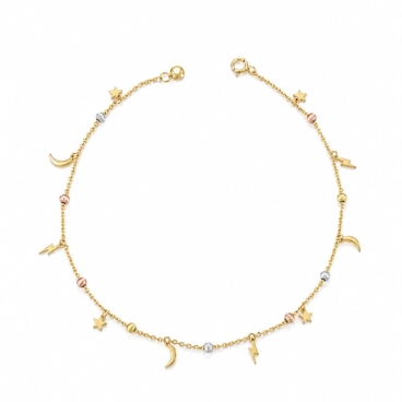 bratara picior aur 14k bp25