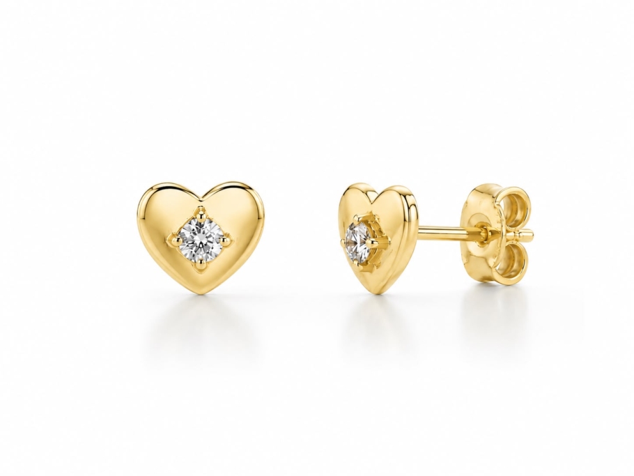 Cercei Inima Aur 14K C-19
