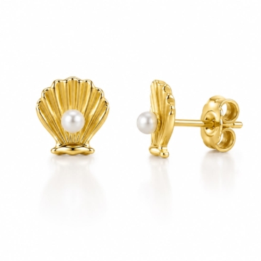 cercei perla aur 14k c 21