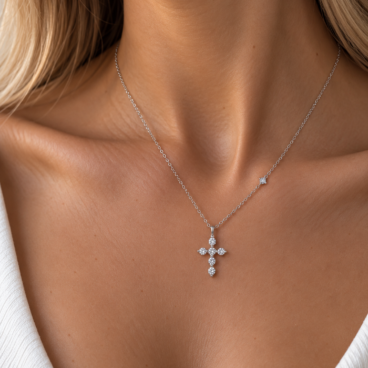 colier cruciulita argint 925 an 32