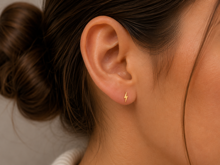 Cercei Fulger Aur 14K C-40