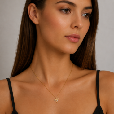 colier cu libelula aur 14k nn 66