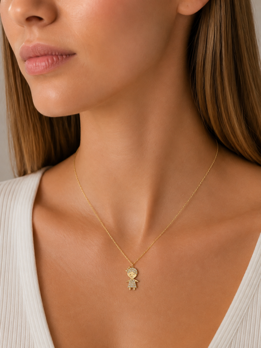 Colier Fetita Aur 14K NN-74