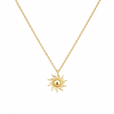 colier cu soare aur 14k nn 67