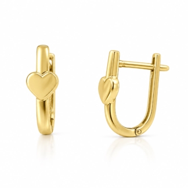 cercei inimioara aur 14k 14k cc 8