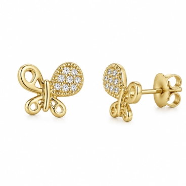 cercei fluturas 14k c 42