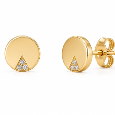 cercei aur 14k cc 20