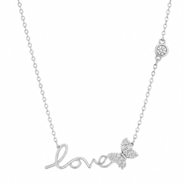 colier love argint 925 an 34