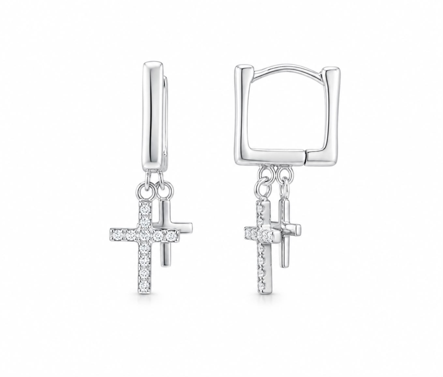 Cercei Cruciulite Argint 925 AC-94