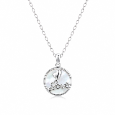colier love argint 925 an 59
