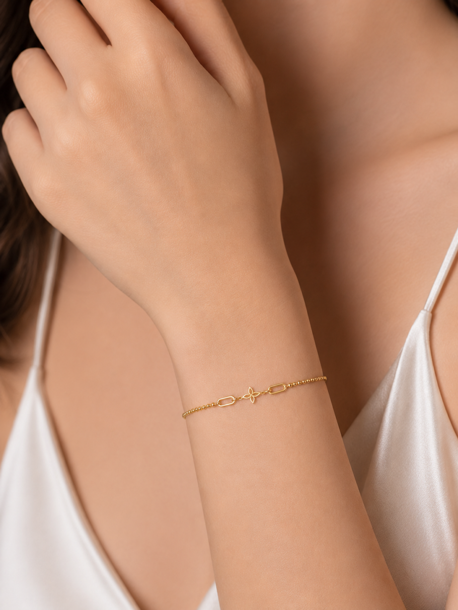 Bratara Cu Fluturas Aur 14K BB-95