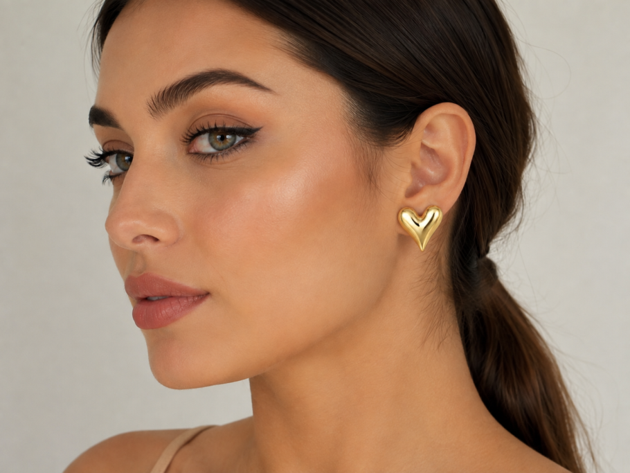 Cercei Inima Aur 14K CC-34