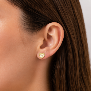 cercei inima aur 14k cc 41