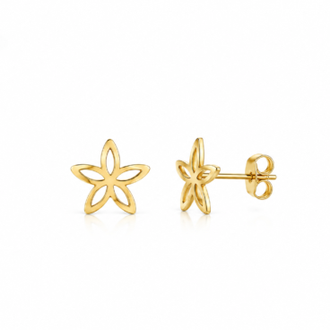 cercei floare aur 14k cc 46