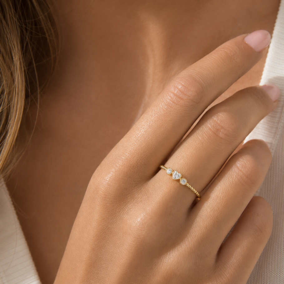 Inel Aur 14K I-89