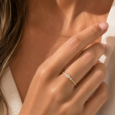 inel aur 14k i 91