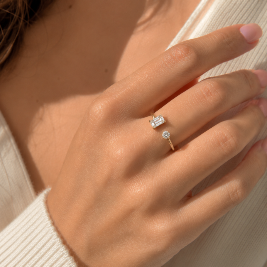 Inel Aur 14K II-01