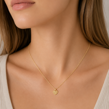 colier inima aur 14k nn 77