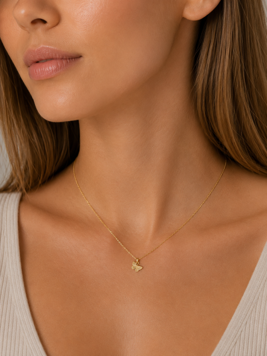 Colier Fluturas Aur 14K NN-78