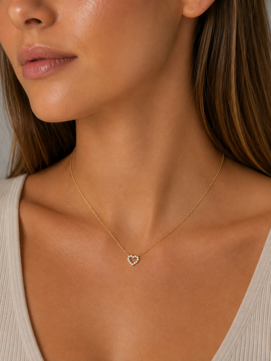 Colier Inima Aur 14K NN-79