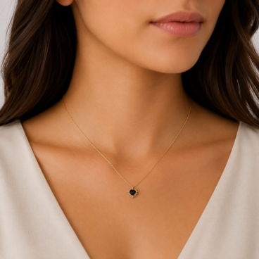 colier cu inima aur 14k nn 94