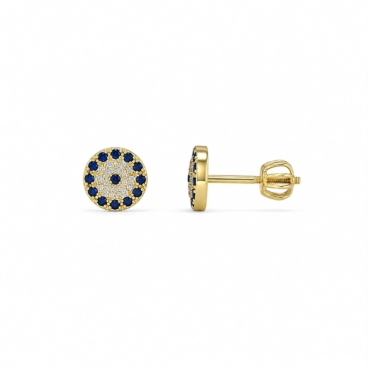 cercei cu protectie copii aur 14k cpr74
