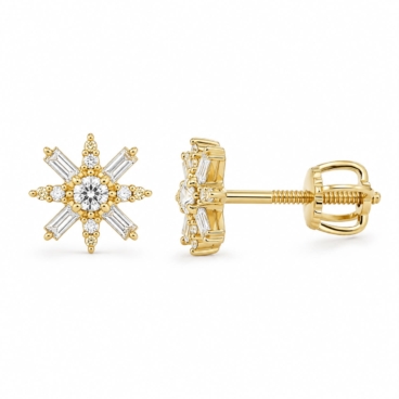 cercei cu protectie copii aur 14k cpr72