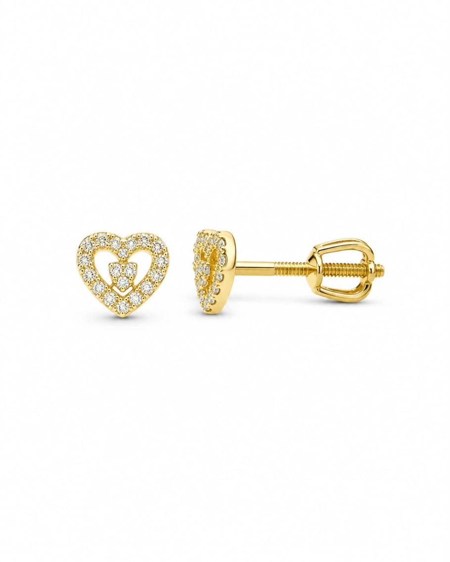 Cercei Cu Protectie Copii Aur 14K CPR73