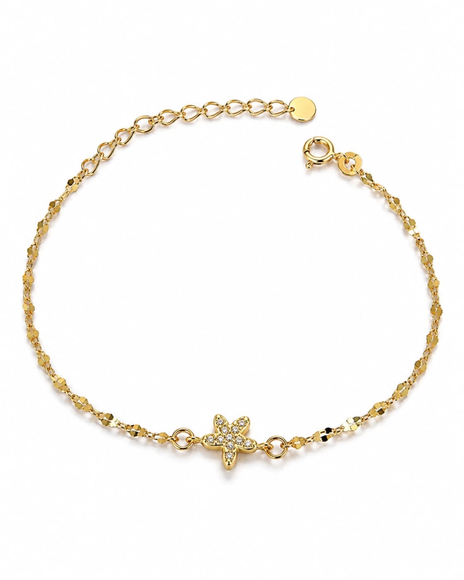 Bratara Floare Aur 14K BB-76