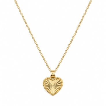 colier inima aur 14k nn 77