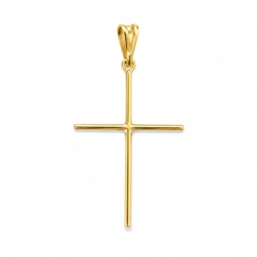pandantiv cruciulita aur 14k ppp45