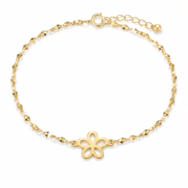 bratara cu stelute aur 14k bb 19