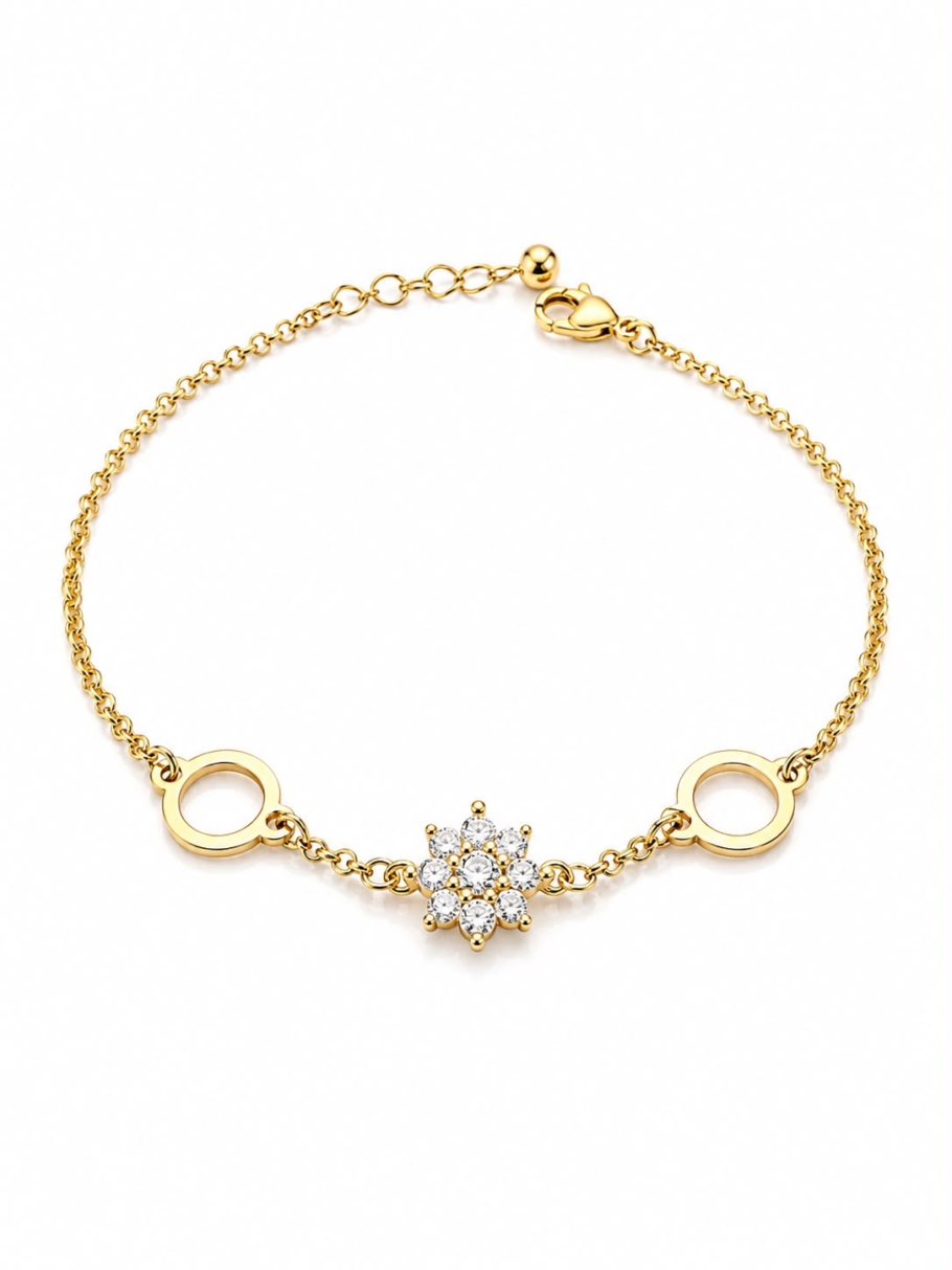 Bratara Floare Aur 14K BB-77