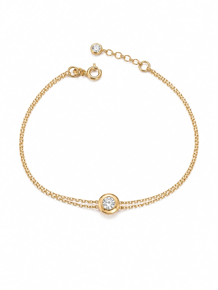 Bratara Pietricica Aur 14K BBB80