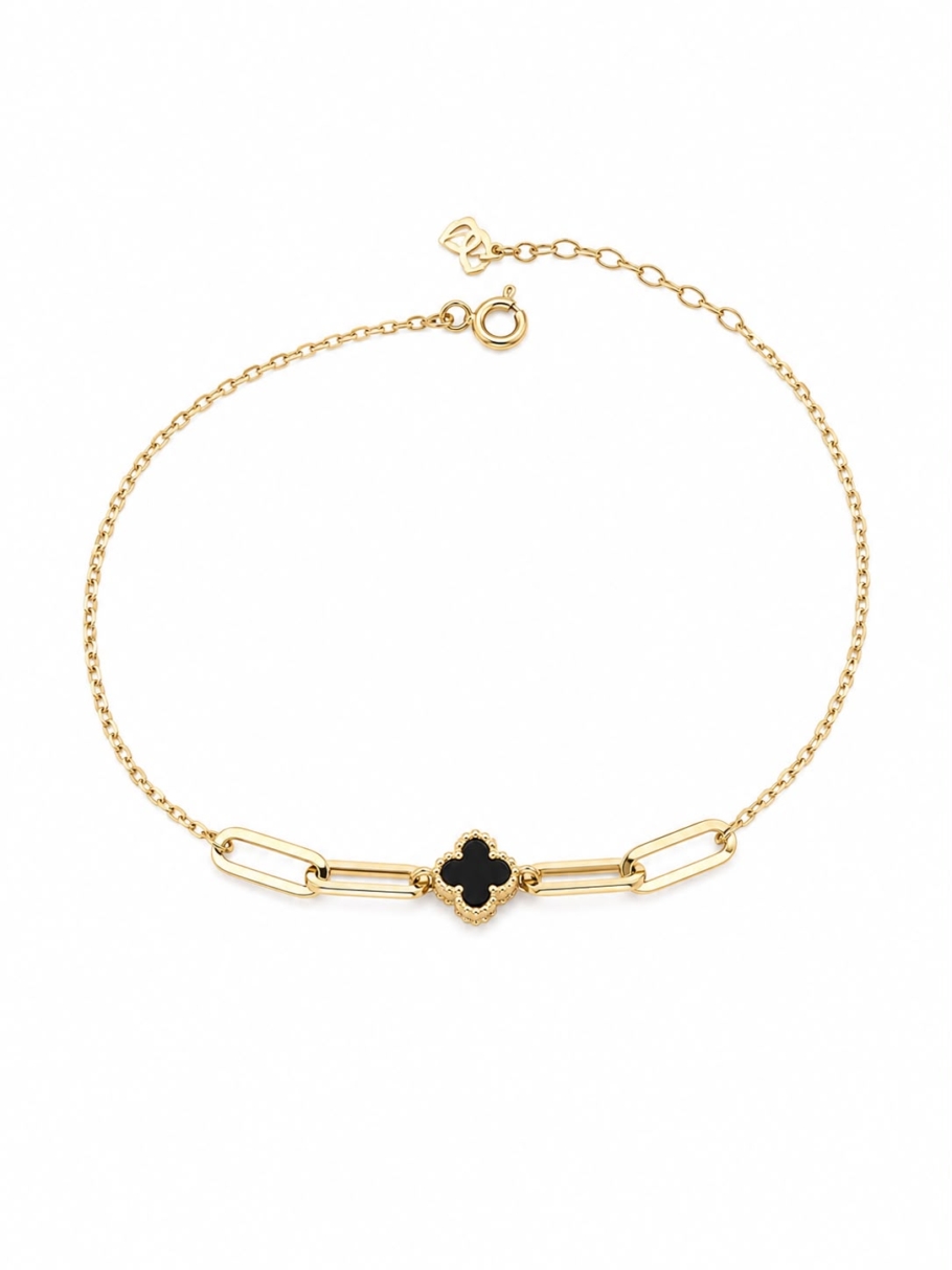 Bratara Trifoi Aur 14K BBB82