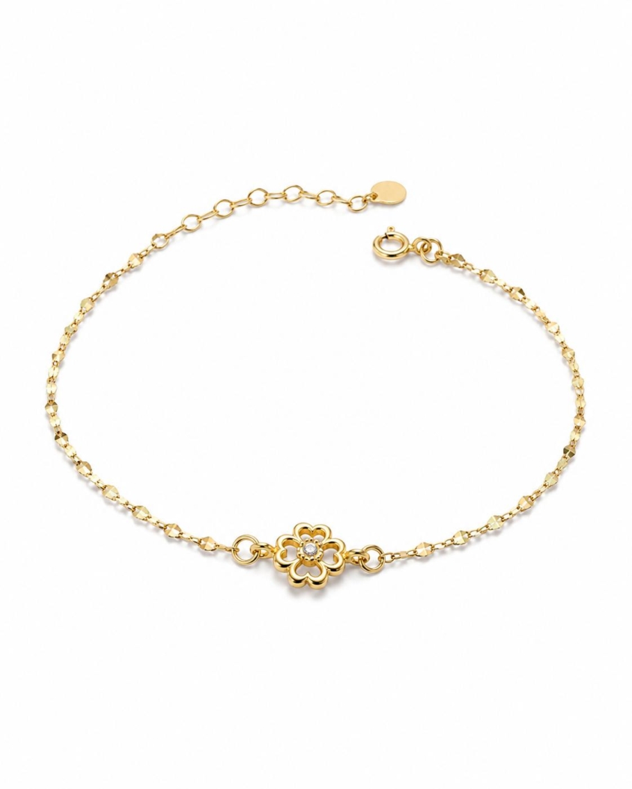Bratara Trifoi Aur 14K BB-81
