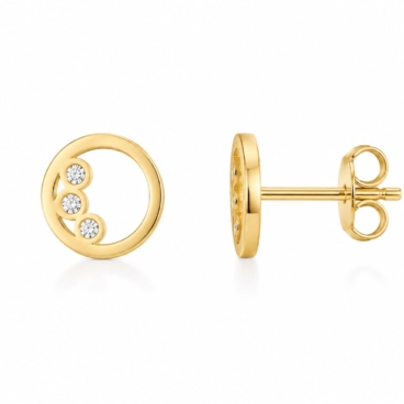 cercei aur 14k cc 36