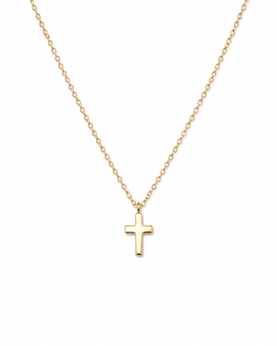 Colier Cu Cruciulita Aur 14K NN-82
