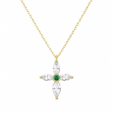 colier cu cruciulita aur 14k nn 81