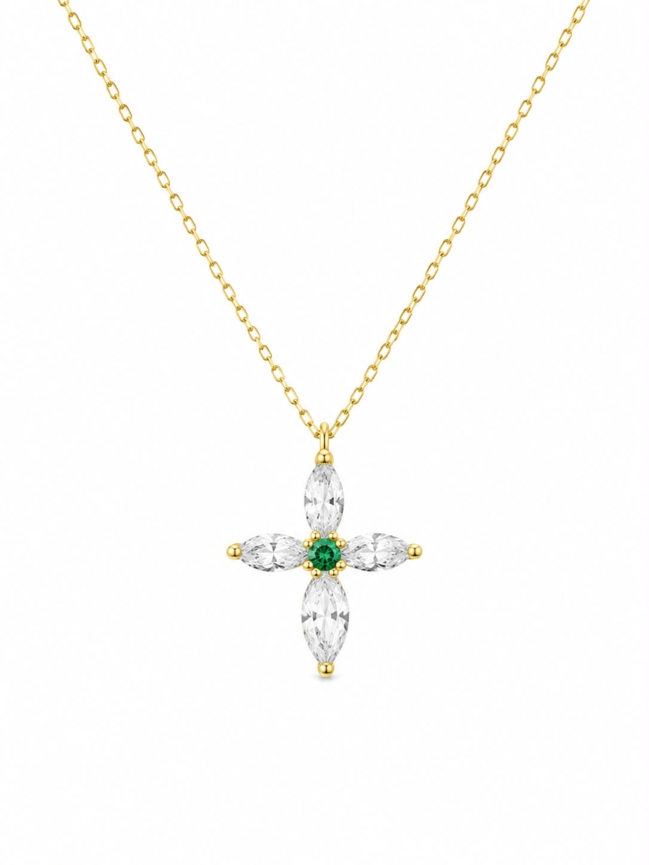 colier cu cruciulita aur 14k nn 81