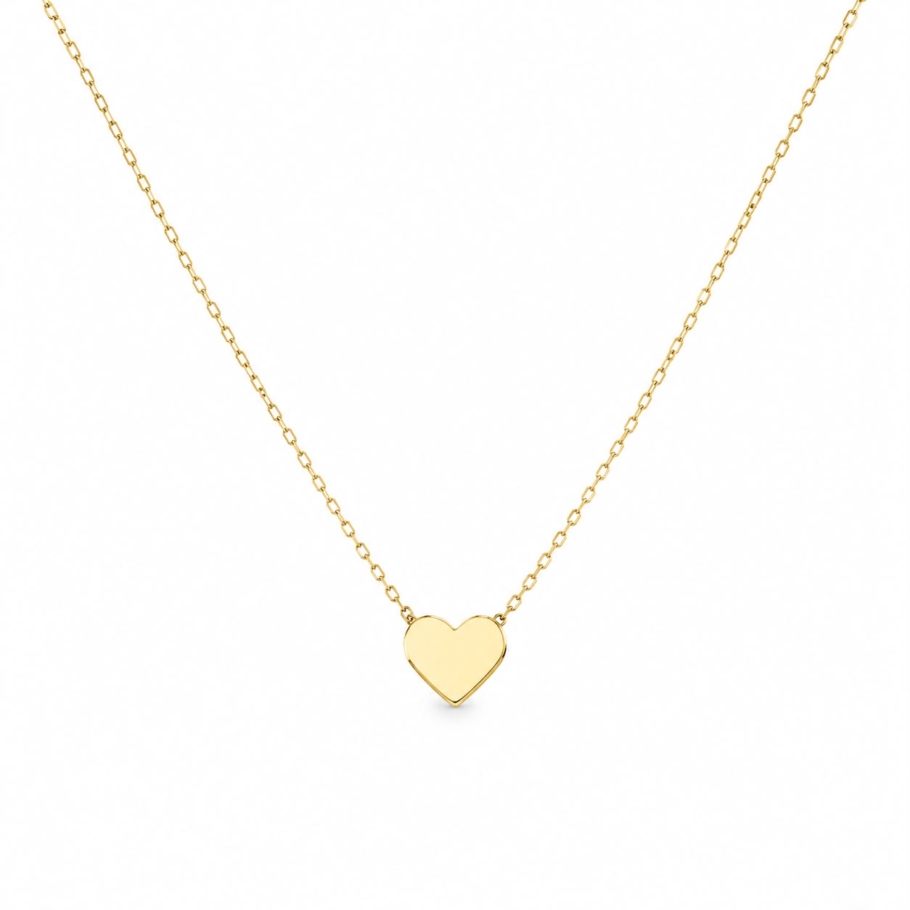 Colier Cu Inima Aur 14K NN-93