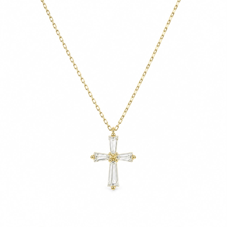 Colier Cu Cruciulita Aur 14K NN-90