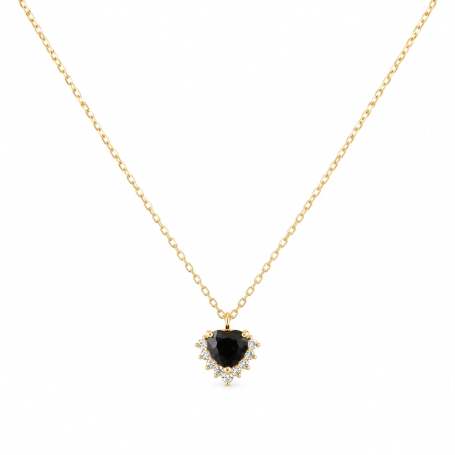 Colier Cu Inima Aur 14K NN-94