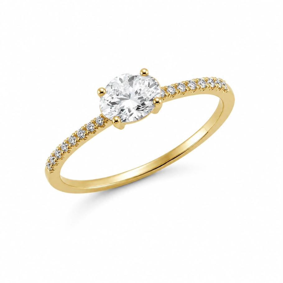 Inel Aur 14K II-04