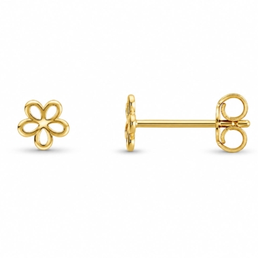 cercei floare aur 14k cc 46 (copiază)