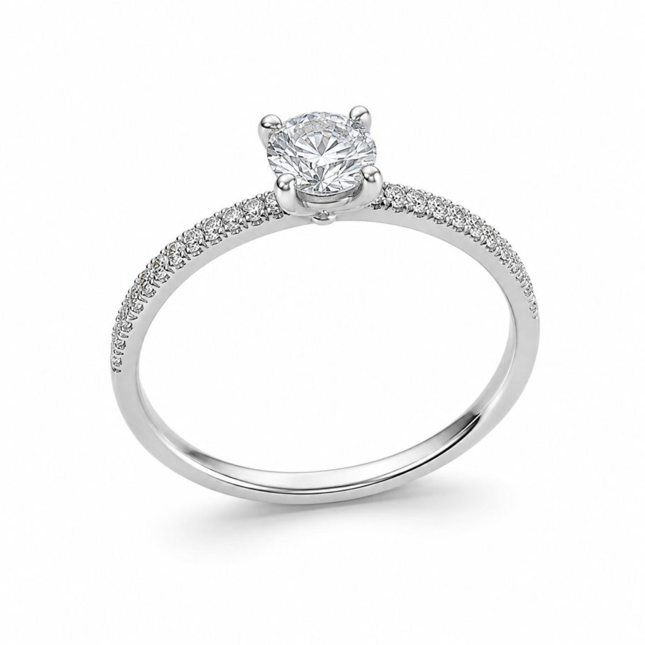 Inel Aur 18K AYZ6360 0,26ct, 0,08ct